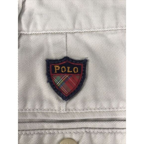 Polo Golf Shorts Men's Sz 36 Pleated Fairway Short Ralph Lauren Beige - Picture 9 of 9